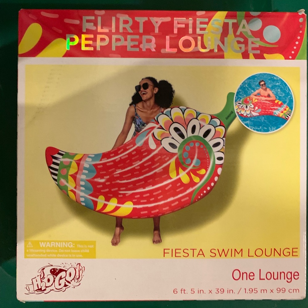 Water Flirty Fiesta Pepper Lounge - Red